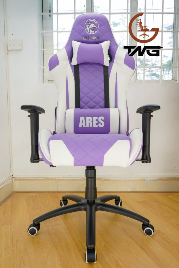 ghế gaming edra ares egc207 purple