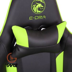 ghế gaming edra mars egc202 black green